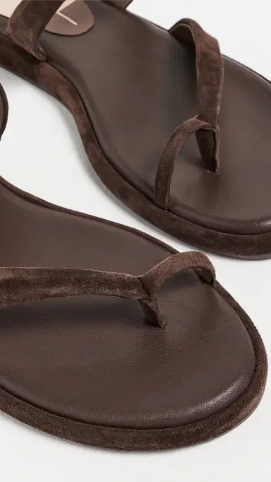Dolce Vita Amary Sandals Dark Brown Suede | Thumbnail 6