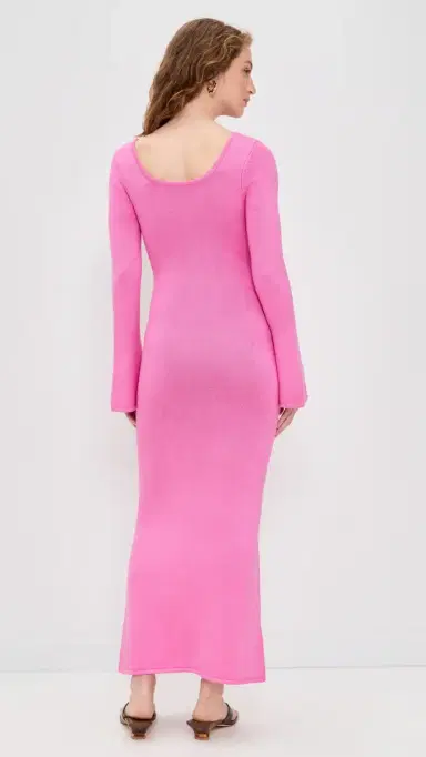 The Wolf Gang Keiko Maxi Dress Candy | Thumbnail 4