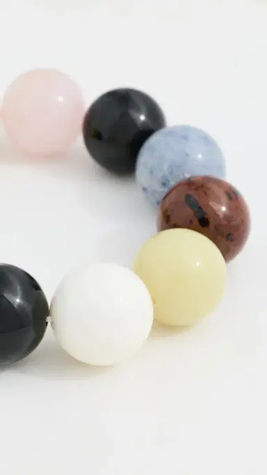 JIA JIA Multi Gemstone Jumbo Sphere Bracelet Rainbow One Size | Thumbnail 4