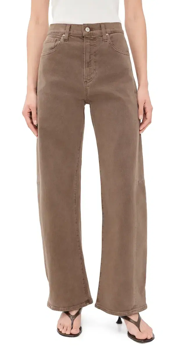 PAIGE Arellia Skimmer Panel Jeans Vintage Canewood