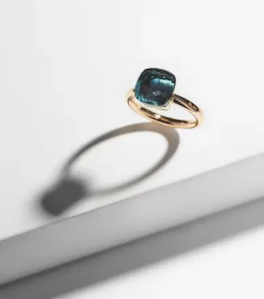 Pomellato Nudo 18kt rose and white gold ring with topaz | Thumbnail 5 Pomellato Nudo 18kt rose and white gold ring with topaz | Thumbnail 5