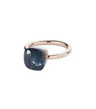 Pomellato Nudo 18kt rose and white gold ring with topaz | Thumbnail 1 Pomellato Nudo 18kt rose and white gold ring with topaz | Thumbnail 1