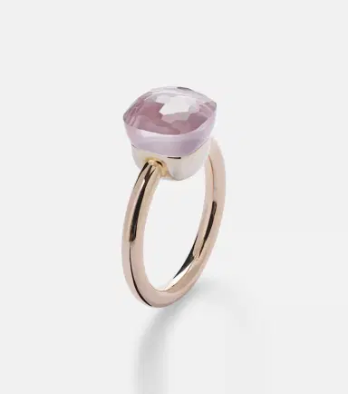 Pomellato Nudo 18kt gold ring with rose quartz | Thumbnail 4 Pomellato Nudo 18kt gold ring with rose quartz | Thumbnail 4