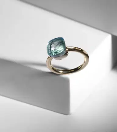 Pomellato Nudo 18kt gold ring with topaz | Thumbnail 5