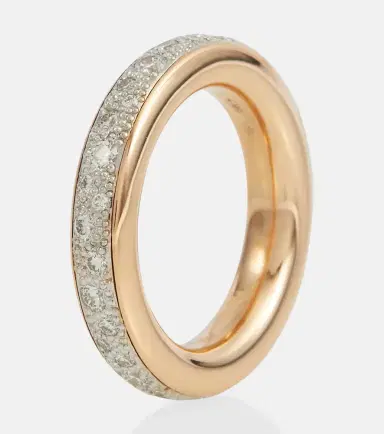 Pomellato Iconica 18kt gold ring with diamonds | Thumbnail 2