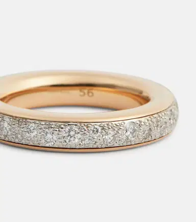 Pomellato Iconica 18kt gold ring with diamonds | Thumbnail 3