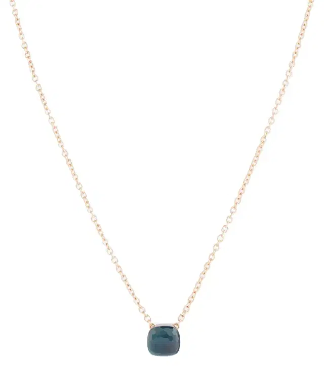 Pomellato Nudo 18kt gold necklace with topaz