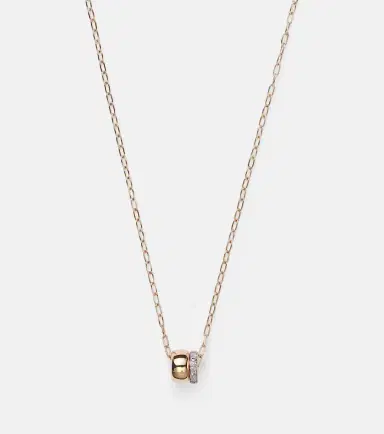 Pomellato Iconica 18kt gold necklace with diamonds | Thumbnail 3