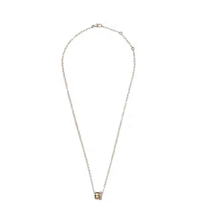 Pomellato Iconica 18kt gold necklace with diamonds
