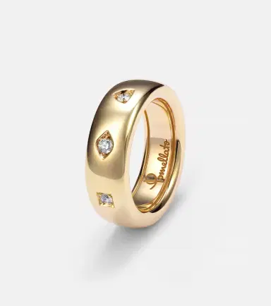 Pomellato Iconica 18kt rose gold ring with diamonds | Thumbnail 2