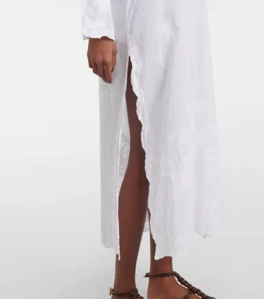 JULIET DUNN Embroidered cotton kaftan | Thumbnail 3 JULIET DUNN Embroidered cotton kaftan | Thumbnail 3