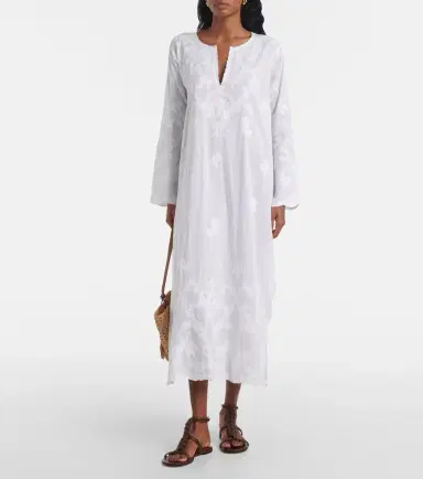 JULIET DUNN Embroidered cotton kaftan | Thumbnail 5 JULIET DUNN Embroidered cotton kaftan | Thumbnail 5