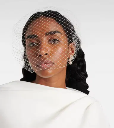 Jennifer Behr Bridal Voilette headband | Thumbnail 3