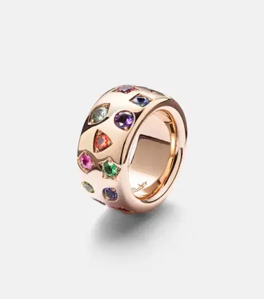 Pomellato Iconica Large 18kt rose gold ring with gemstones | Thumbnail 2 Pomellato Iconica Large 18kt rose gold ring with gemstones | Thumbnail 2