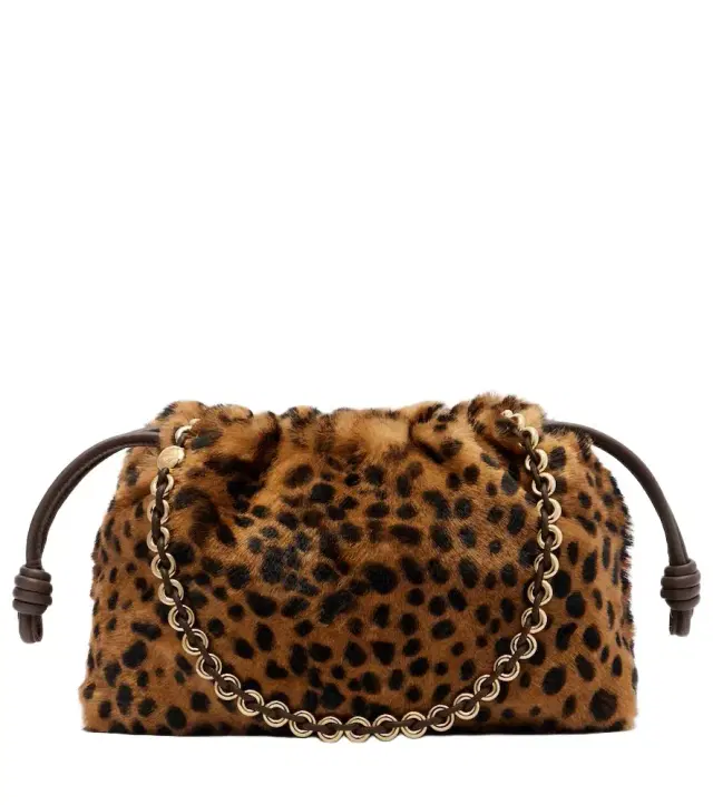 Flamenco Medium calf hair shoulder bag