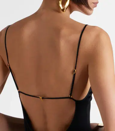 Saint Laurent Cassandre jersey midi dress | Thumbnail 5 Saint Laurent Cassandre jersey midi dress | Thumbnail 5