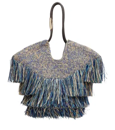 Zimmermann Goldentime Medium fringed raffia tote bag | Thumbnail 1 Zimmermann Goldentime Medium fringed raffia tote bag | Thumbnail 1