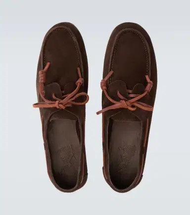 Ancient Greek Sandals Pliario suede boat shoes | Thumbnail 5 Ancient Greek Sandals Pliario suede boat shoes | Thumbnail 5