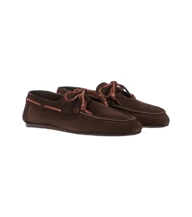 Ancient Greek Sandals Pliario suede boat shoes