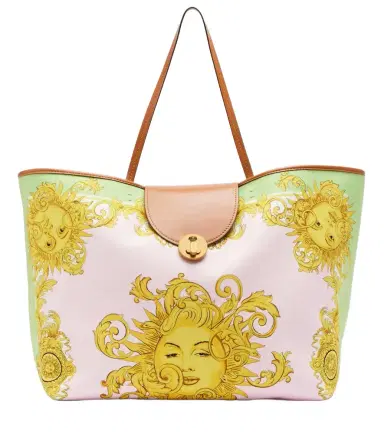 Versace Large printed canvas tote bag | Thumbnail 1