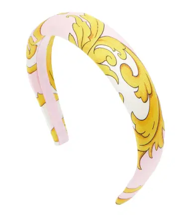 Versace Printed silk headband | Thumbnail 1