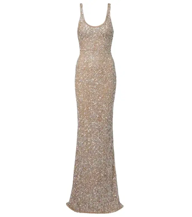 Embellished gown