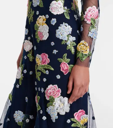 Carolina Herrera Embroidered cocktail dress | Thumbnail 2 Carolina Herrera Embroidered cocktail dress | Thumbnail 2