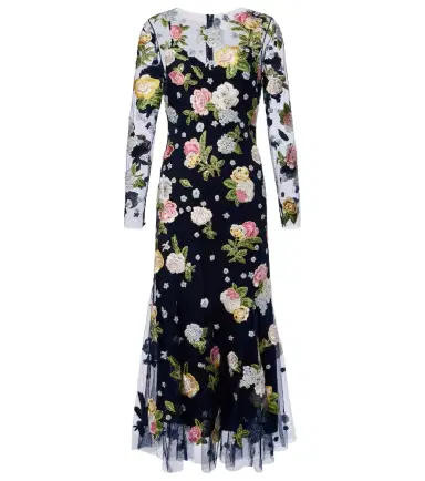 Carolina Herrera Embroidered cocktail dress | Thumbnail 1 Carolina Herrera Embroidered cocktail dress | Thumbnail 1
