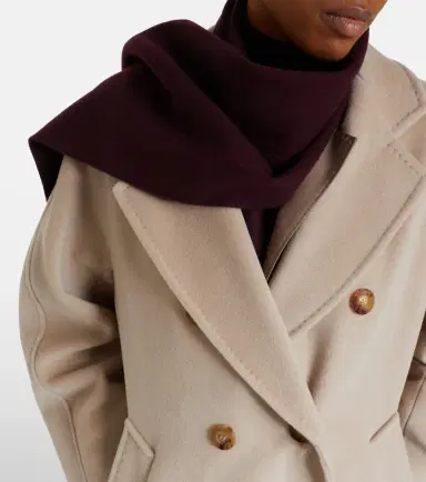 Max Mara Logo wool scarf | Thumbnail 5 Max Mara Logo wool scarf | Thumbnail 5