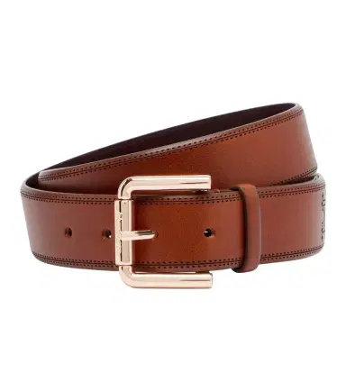 Max Mara Monogram leather belt | Thumbnail 1 Max Mara Monogram leather belt | Thumbnail 1