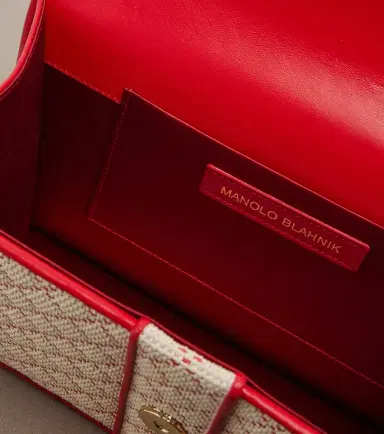 Manolo Blahnik Maycap raffia-effect clutch | Thumbnail 4 Manolo Blahnik Maycap raffia-effect clutch | Thumbnail 4