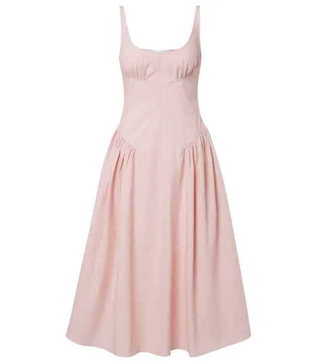 Proenza Schouler Solira seersucker midi dress