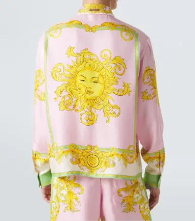 Versace Printed silk shirt | Thumbnail 7 Versace Printed silk shirt | Thumbnail 7