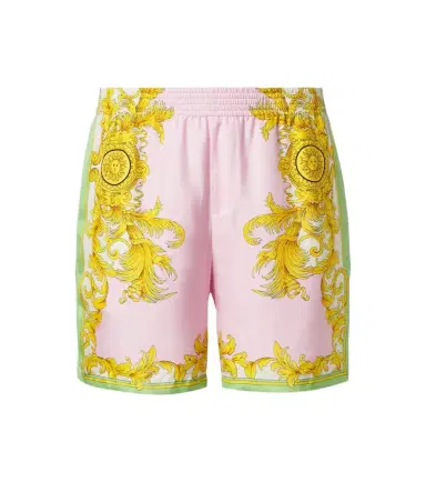 Versace Printed silk shorts | Thumbnail 1
