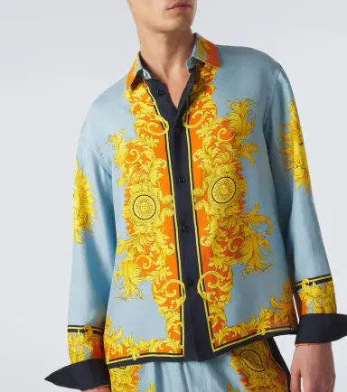 Versace Printed silk shirt | Thumbnail 3 Versace Printed silk shirt | Thumbnail 3