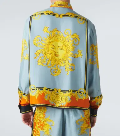 Versace Printed silk shirt | Thumbnail 7 Versace Printed silk shirt | Thumbnail 7