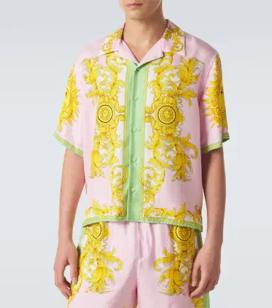 Versace Printed silk shirt | Thumbnail 3 Versace Printed silk shirt | Thumbnail 3