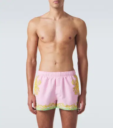 Versace Printed swim trunks | Thumbnail 3