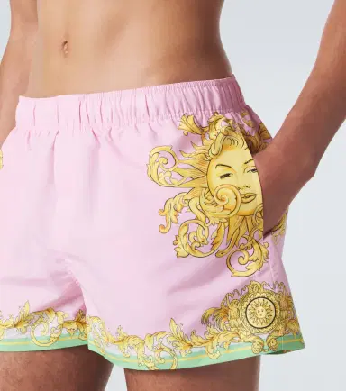 Versace Printed swim trunks | Thumbnail 5