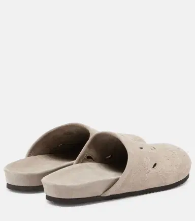 Brunello Cucinelli Sequined suede slides | Thumbnail 4