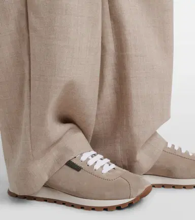 Brunello Cucinelli Monili suede sneakers | Thumbnail 6 Brunello Cucinelli Monili suede sneakers | Thumbnail 6