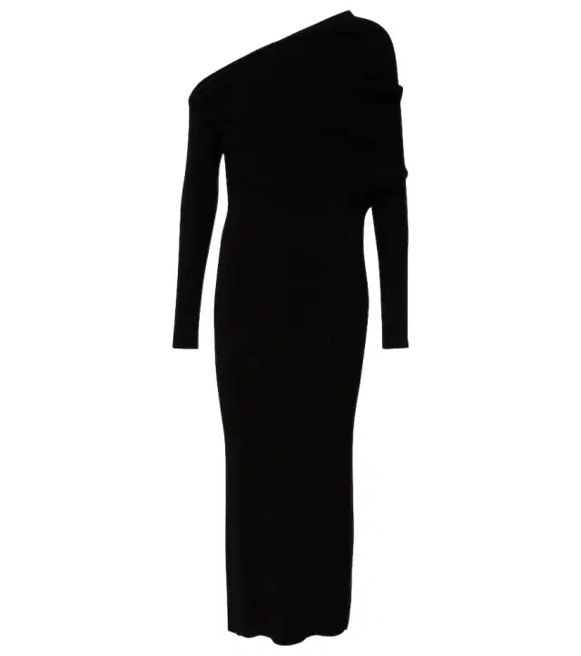 Berrigan asymmetric midi dress