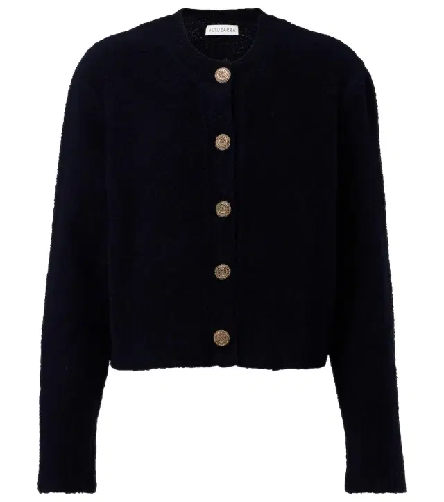 Altuzarra Harris cropped wool-blend cardigan