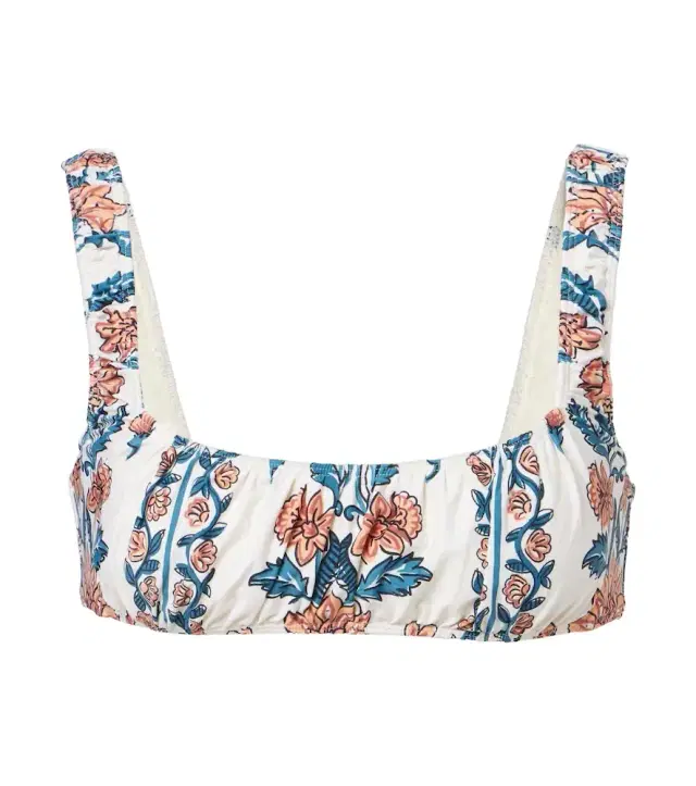 Montce Zoe floral bikini top