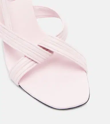 Versace Gianni Medusa leather slingback sandals | Thumbnail 3 Versace Gianni Medusa leather slingback sandals | Thumbnail 3