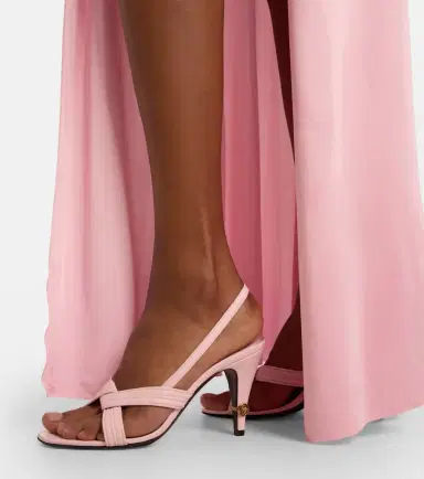 Versace Gianni Medusa leather slingback sandals | Thumbnail 5 Versace Gianni Medusa leather slingback sandals | Thumbnail 5