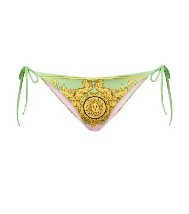 Versace Printed bikini bottoms