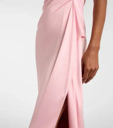 Versace Medusa gathered jersey gown | Thumbnail 5