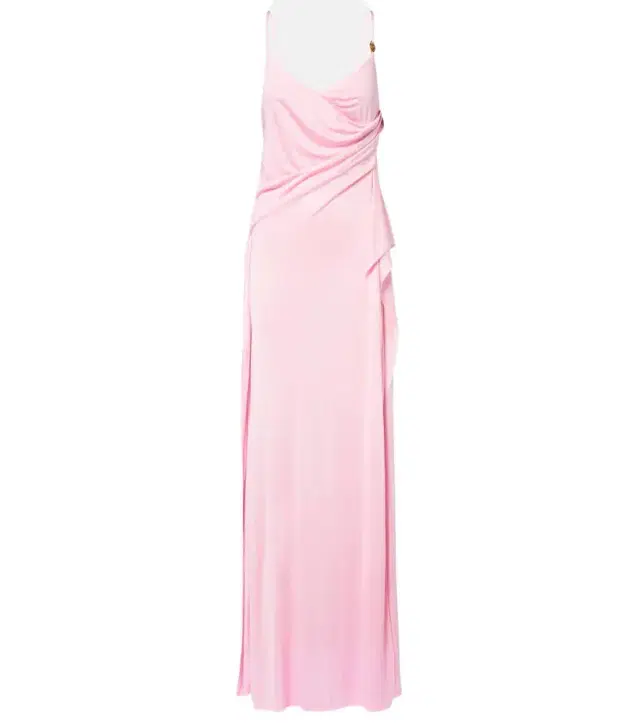 Medusa gathered jersey gown