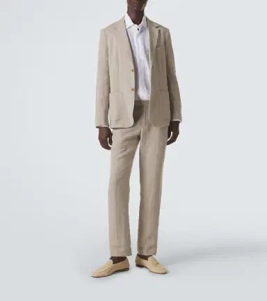 Sunspel Linen blazer | Thumbnail 3 Sunspel Linen blazer | Thumbnail 3